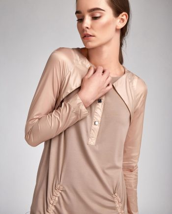 Stretch Silk Mini Dress